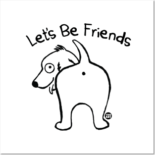 lets be friends Posters and Art